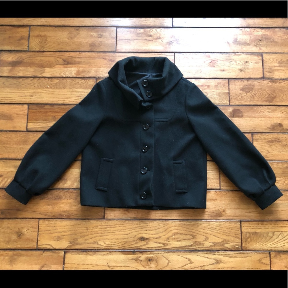 J Cooper Large black coat
